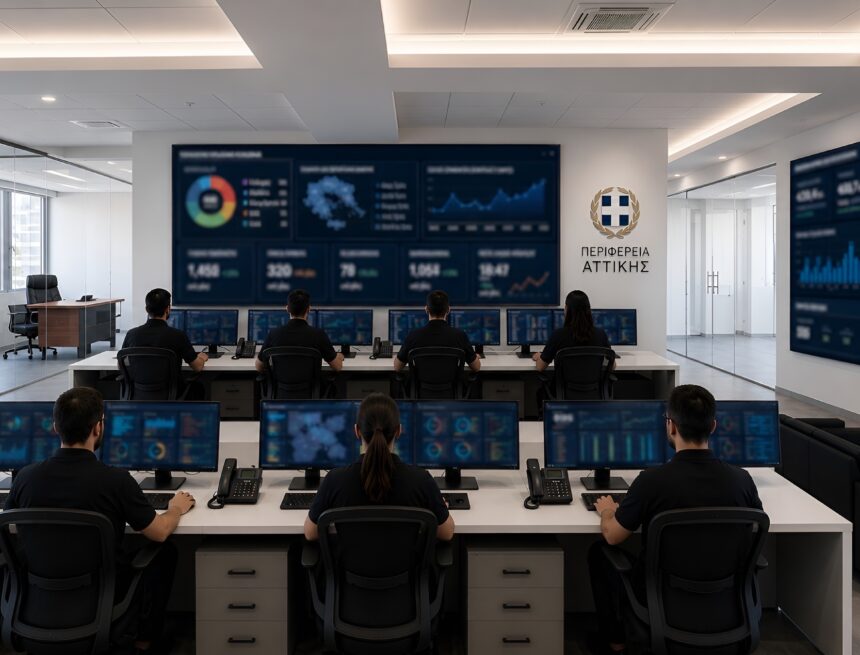 Δημιουργείται το Παρατηρητήριο Έργων της Περιφέρειας Αττικής