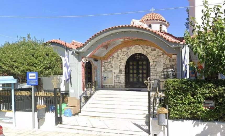 DIONYSOS_EKKLHSIA Ψάλτης βρέθηκε νεκρός μέσα σε κοντέινερ στο προαύλιο εκκλησίας