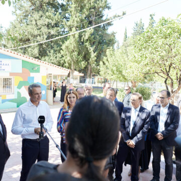 Επίσκεψη στο πρώτο δημόσιο Ειδικό Σχολείο «Ρόζα Ιμβριώτη»
