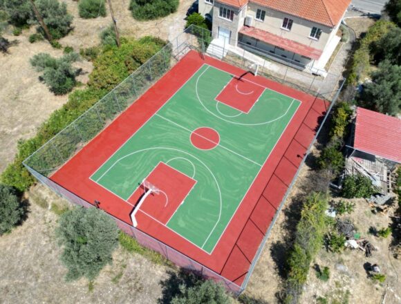 OROPOS_ANAKAINISH GHPEDON 2 Ανακαίνιση δύο γηπέδων μπάσκετ στη Δ.Ε. Μαρκοπούλου