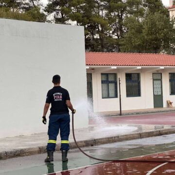 Καθαρά και έτοιμα τα σχολεία του Δήμου για τη νέα σχολική χρονιά