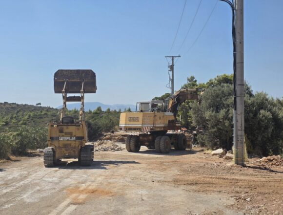 Συνεχίζονται εντατικά οι εργασίες για τη γέφυρα Bailey στην Καλλιτεχνούπολη