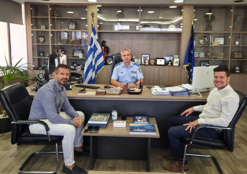 Συναντήσεις της Δημοτικής Αρχής για την ενίσχυση της ασφάλειας στην περιοχή