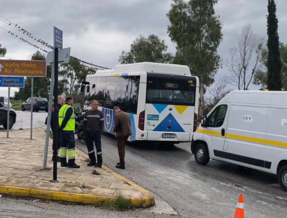BOYLA_PARASYRSH Νεκρή η γυναίκα που παρασύρθηκε από λεωφορείο στη Λεωφόρο Βουλιαγμένης